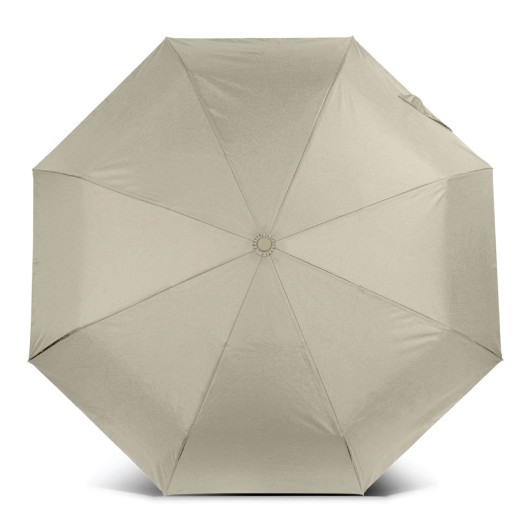 Promotional RPET Compact Umbrellas Ecru Top